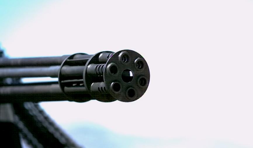 加特林使用时的视频,加特林拆解后续