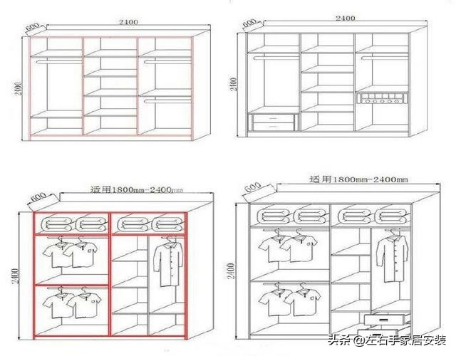 榻榻米衣柜进深尺寸,衣柜进深太深怎么改