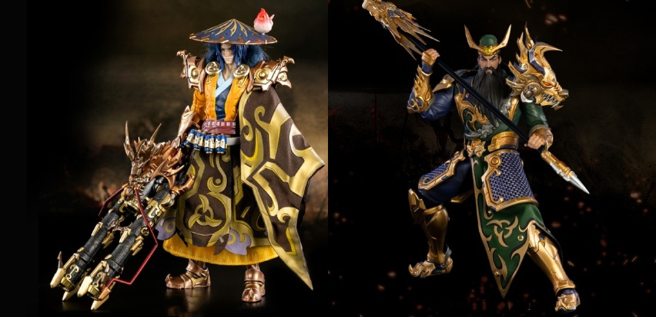 王者光荣手办万代孙悟空零号赤焰,高达三国手办拼装