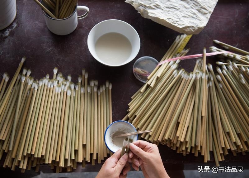 毛笔书法入门发力点,写毛笔字书法用什么毛笔好