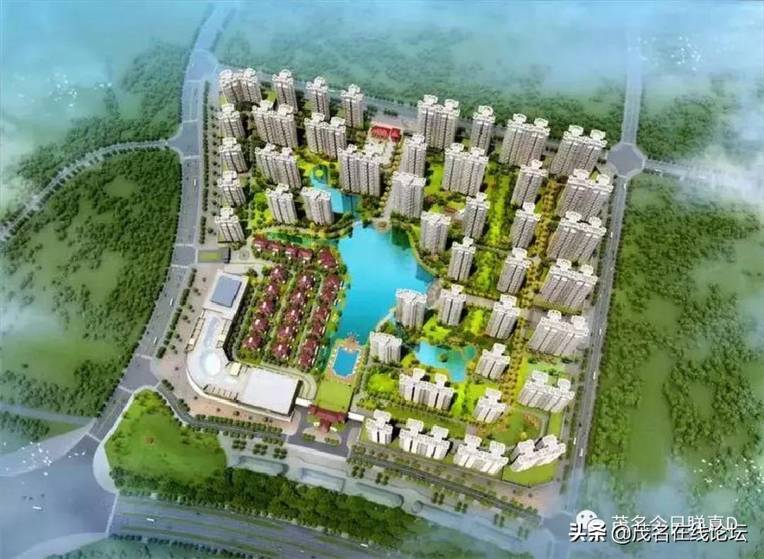 茂名共青河新城,茂名共青河新城三个楼盘