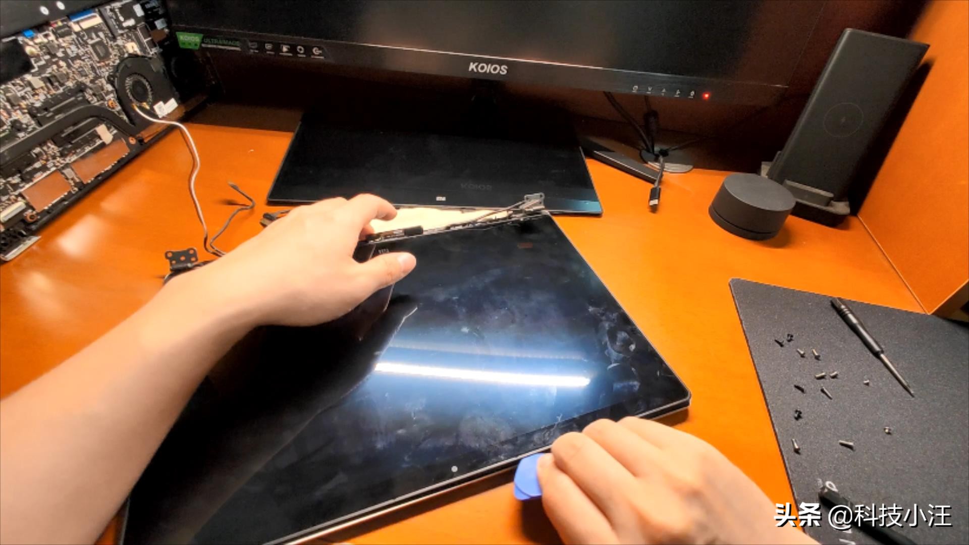 小米笔记本换屏幕好修吗,笔记本电脑屏幕坏了可以自己换吗