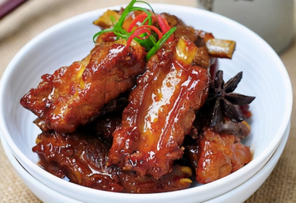红烧排骨家常做法肉软烂的方法,红烧排骨脱骨入味