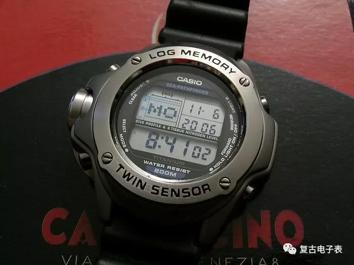 卡西欧航海探险者——潜水之王CasioSeaPathfinderSPF-100