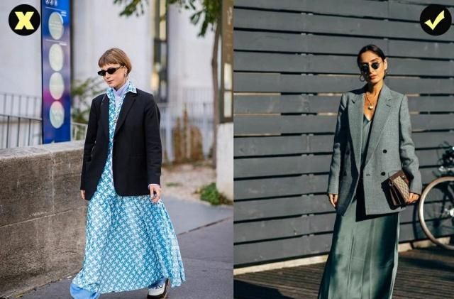 春季中长款西装外套搭配,休闲长款西装外套怎么搭配好看