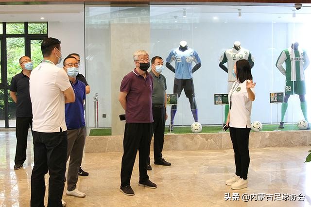 内蒙古足球协会副主席吴刚一行访问浙江绿城足球俱乐部