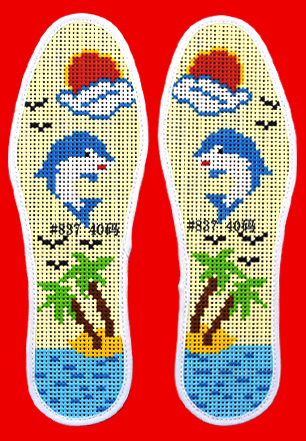 爱家人爱生活手工绣花鞋垫,绣花鞋垫文化传承