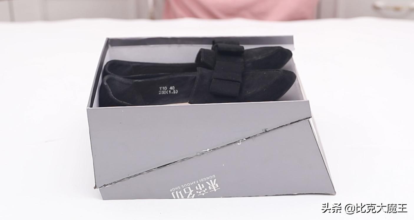 空鞋盒放衣柜,空鞋盒不要扔做收纳盒