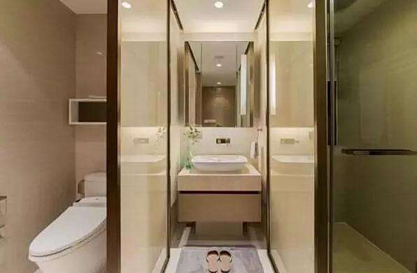 日本三平方米卫生间三分离设计,日本人三分离浴室