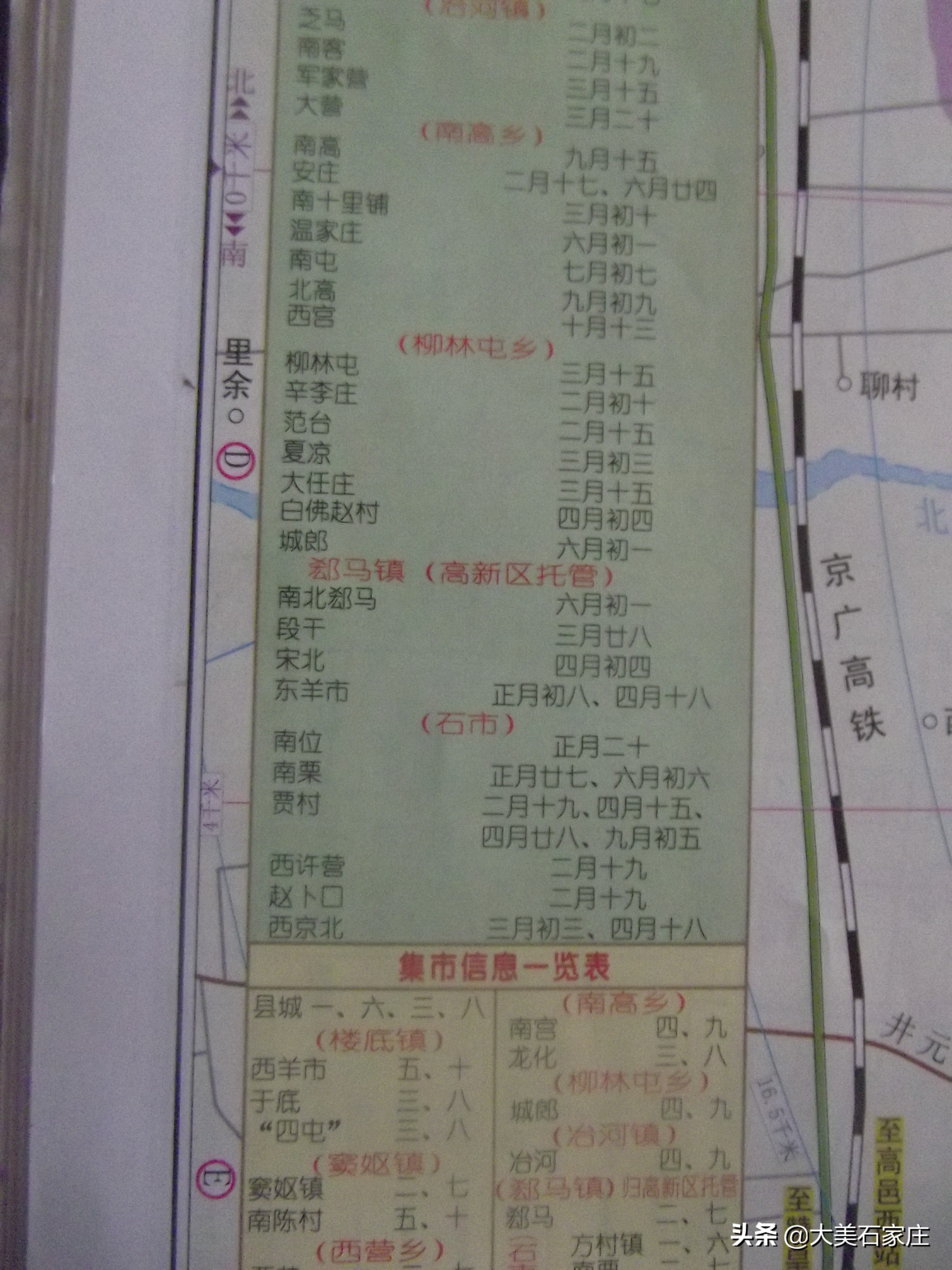 二月二石家庄市西岗头村庙会,石家庄市正定县各乡村庙会时间