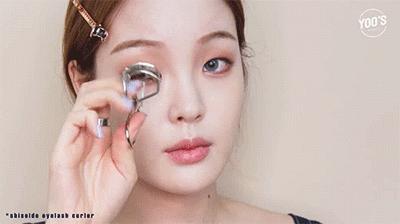 单眼皮肿眼泡眼尾上翘眼妆画法,单眼皮眼妆的画法初学者视频