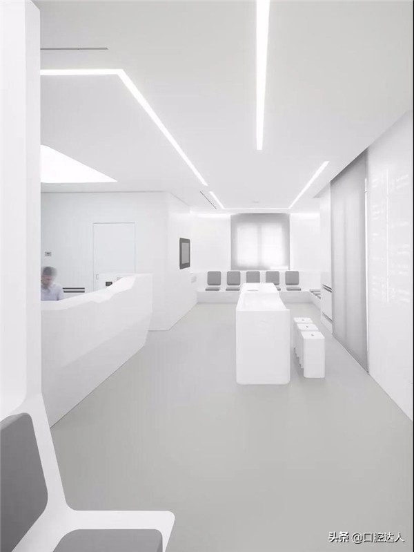 极简白色主题装修风格,现代风诊所装修风格