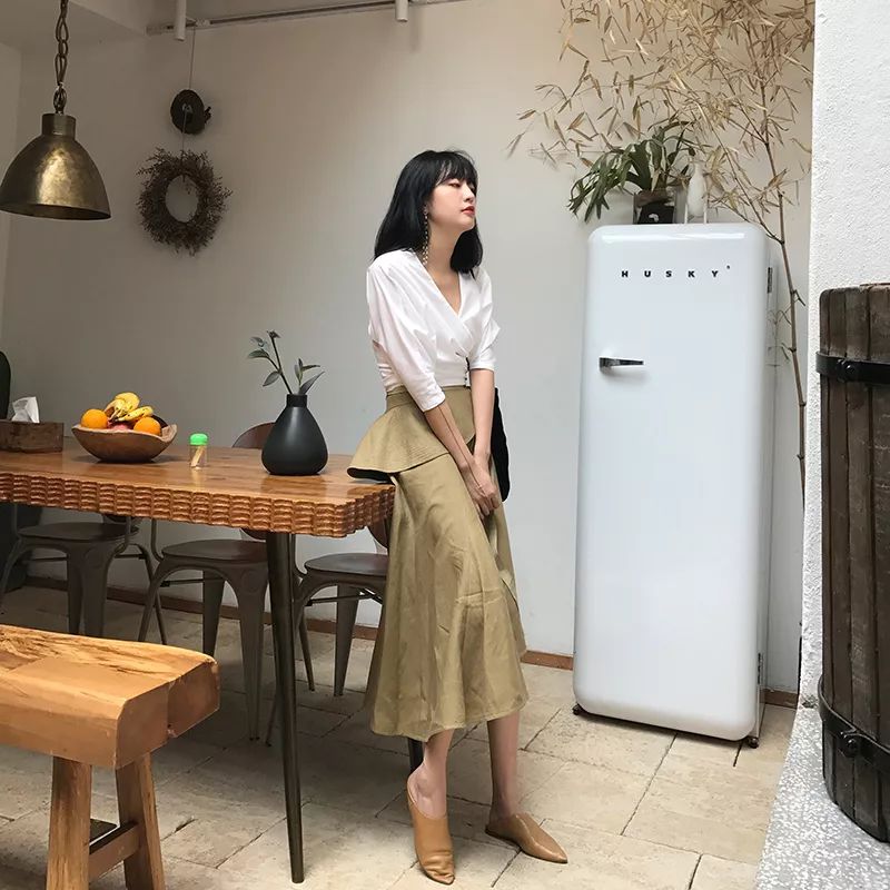 淘宝裙子小香风,好看复古的秋冬裙子