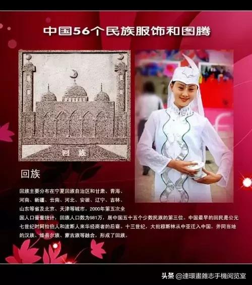 外网评论中国56个民族服饰,56个民族的图腾