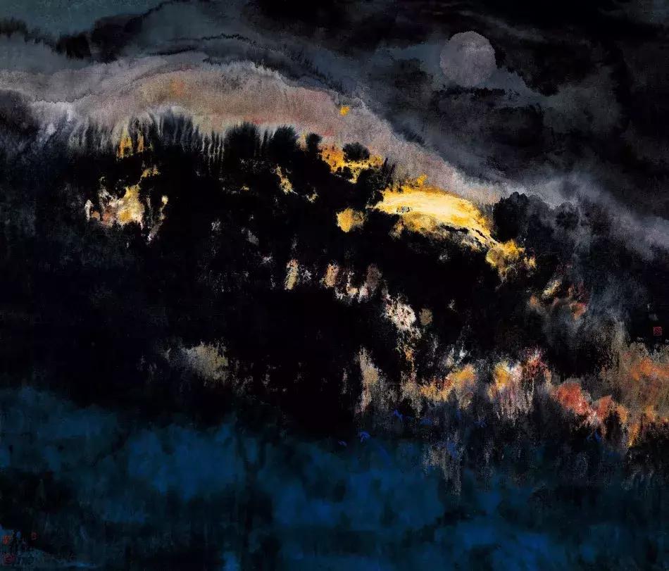 画家宋雨桂作品欣赏,宋雨桂山水书画作品