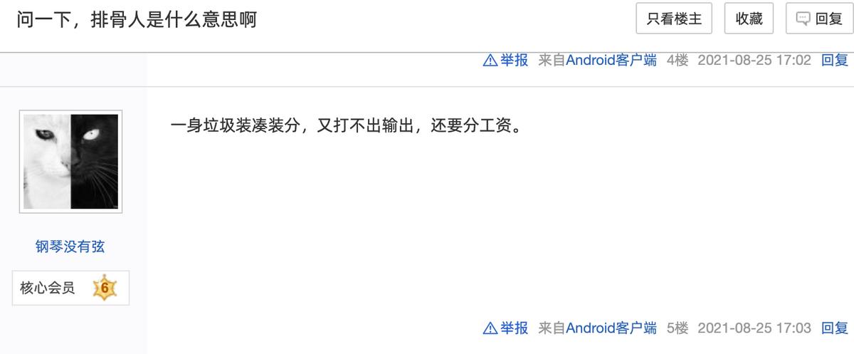 排骨人，gzs，金团，代清日常，你知道这些词是什么意思吗？