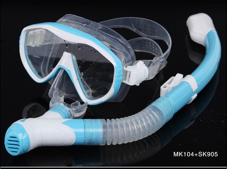 跨境潜水面罩呼吸管浮潜套装,浮潜面罩全脸潜水面罩