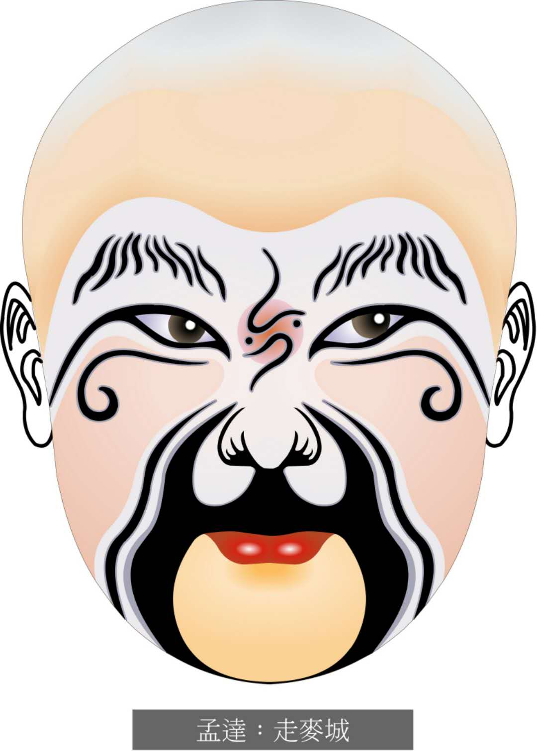 脸谱壁纸手机超清全面屏,国粹脸谱原版壁纸