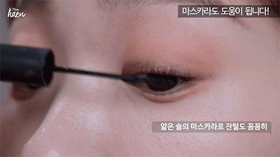 单眼皮肿眼泡眼尾上翘眼妆画法,单眼皮眼妆的画法初学者视频