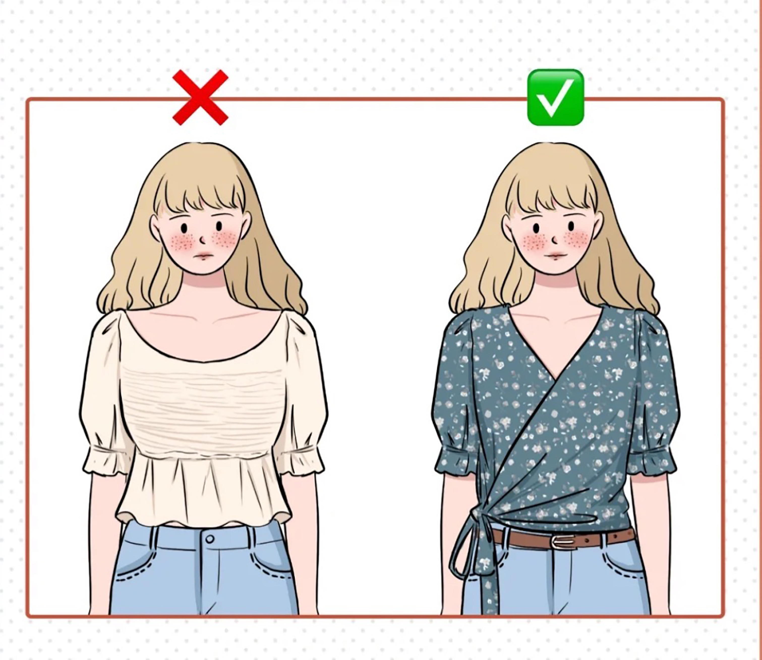 泡泡袖怎么穿才不会显壮,泡泡袖怎么穿才显壮