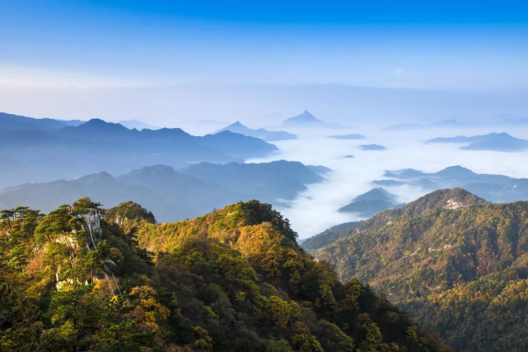 重阳游安徽，这几个登高处，今年美出了新高度