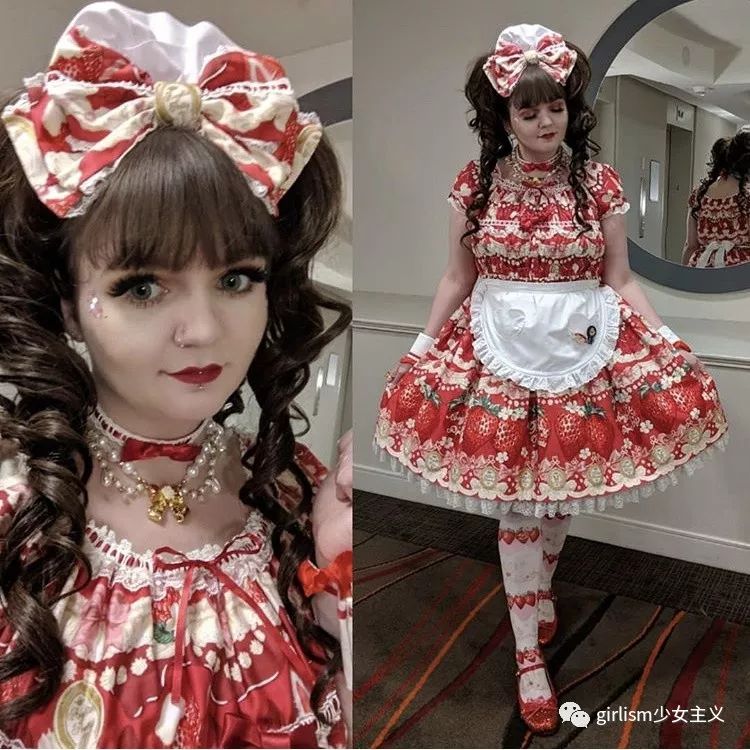 lolita裙子暗黑系推荐,lolita甜系搭配