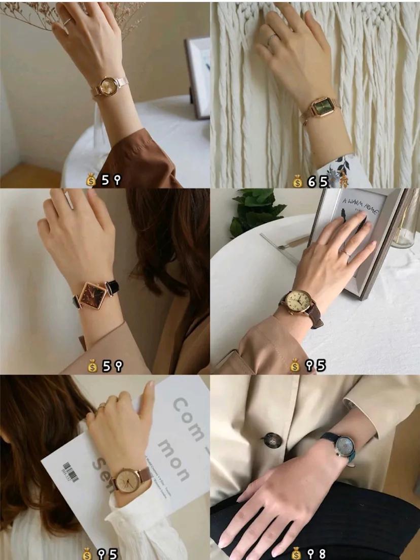 42款小众手表，不输大牌还高颜值!漂亮的人搭配好看的手表