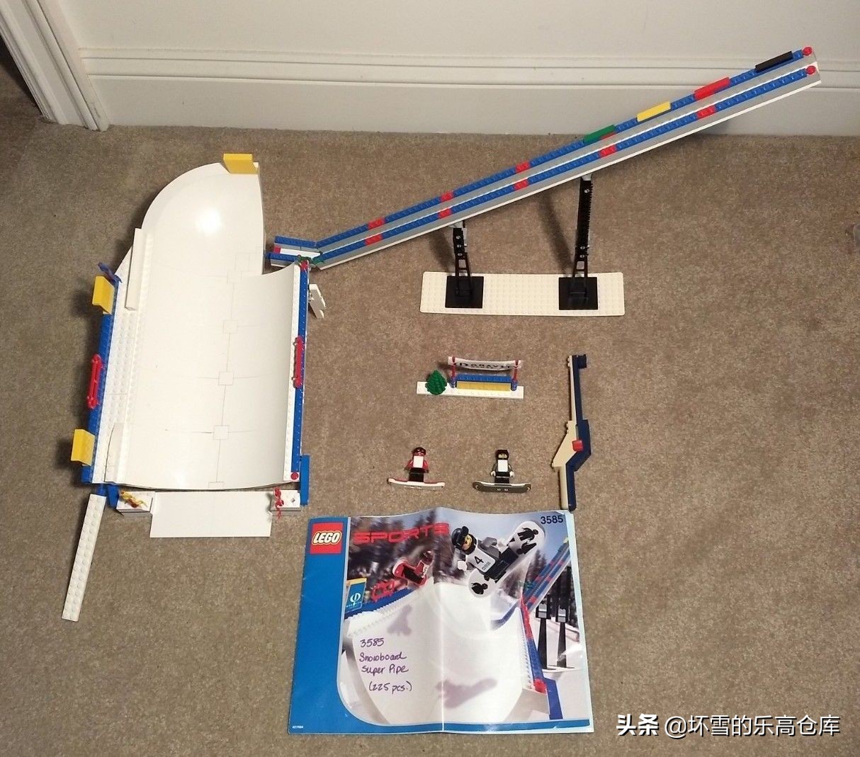 篮球足球都有自己的特长,乐高nba足球场