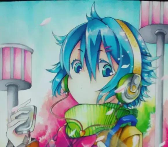 超详细马克笔教程，教你一步一步用马克笔手绘二次元教程！