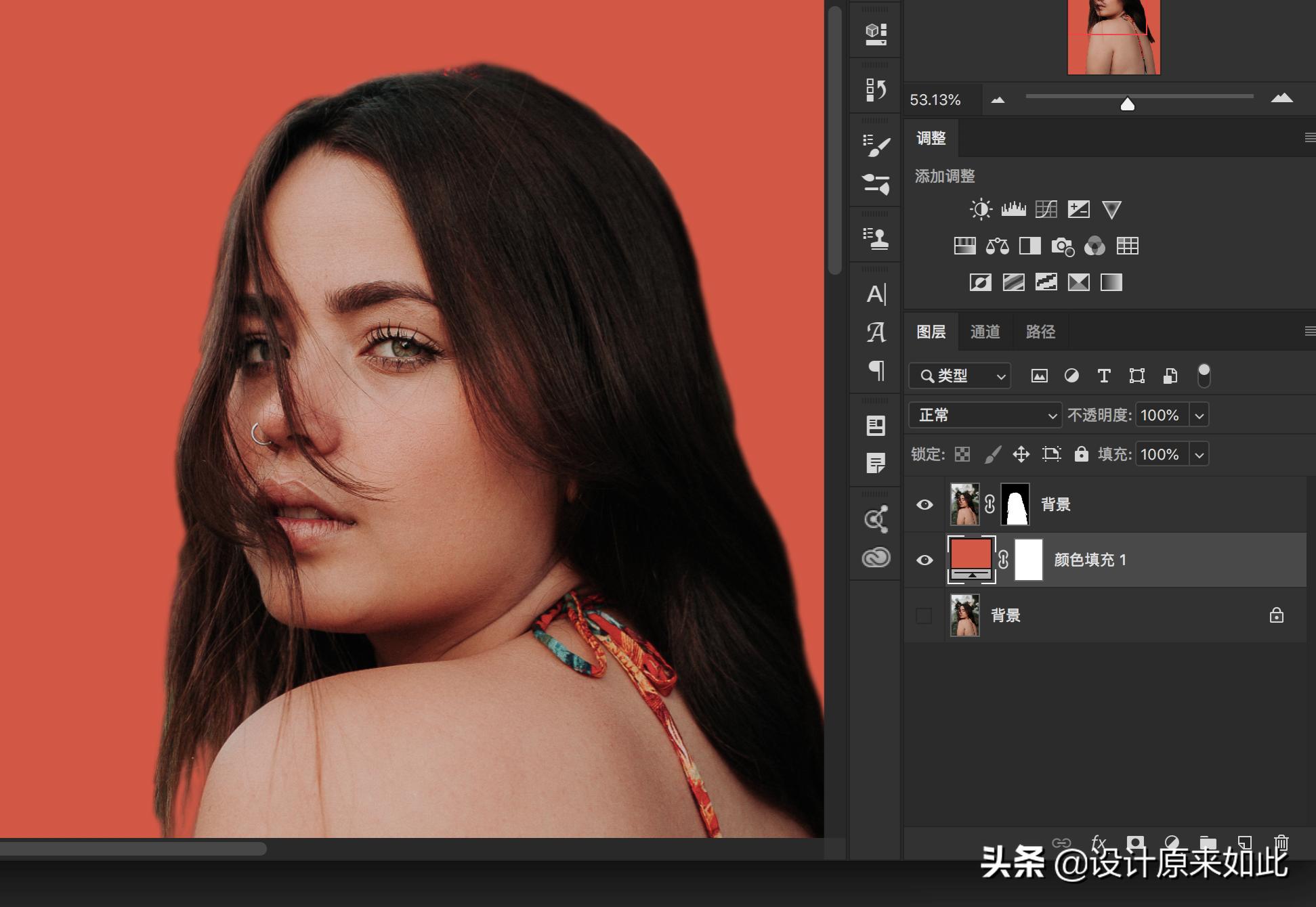 ps画笔毛发,ps初学者详细讲解抠图流程