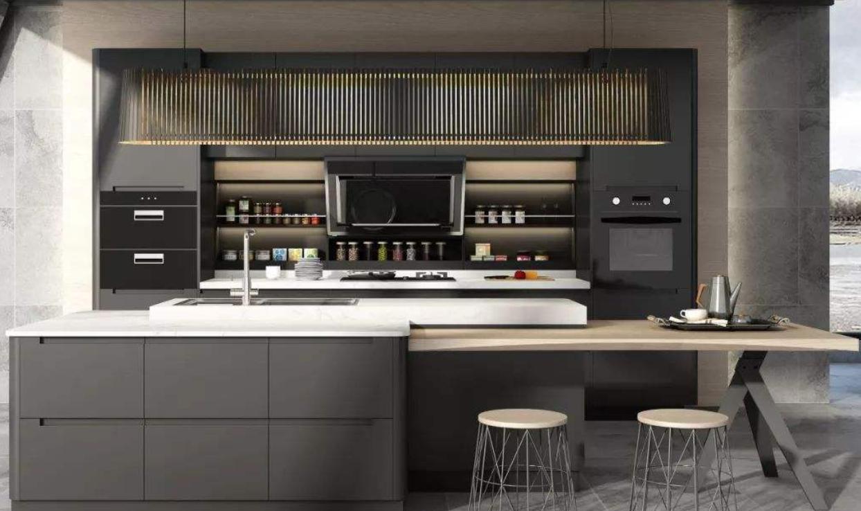 开放式厨房蒸烤一体机放哪里好,开放式厨房微蒸烤一体机