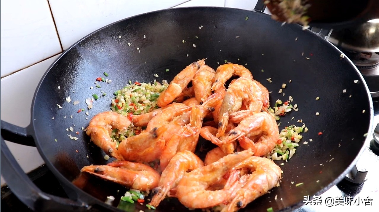 香酥椒盐大虾的做法,香酥椒盐土豆大虾