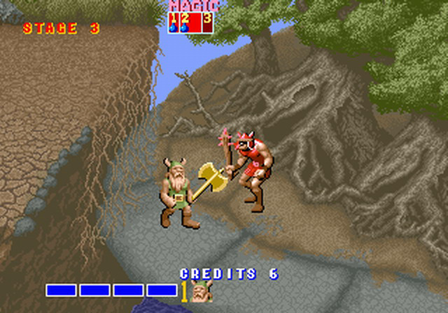 世嘉的战斧系列衍生作漫谈,街机经典游戏盘点大合集