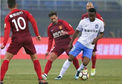 中超：天津泰达,中vs河北华夏幸福
