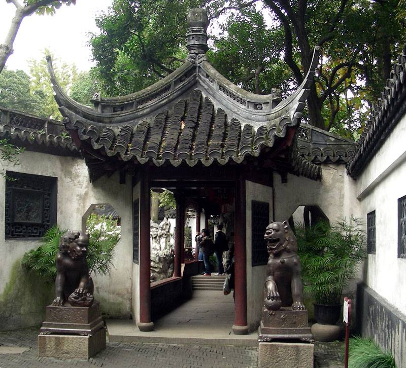 上海古豫园遗址,豫园商城的建筑年代