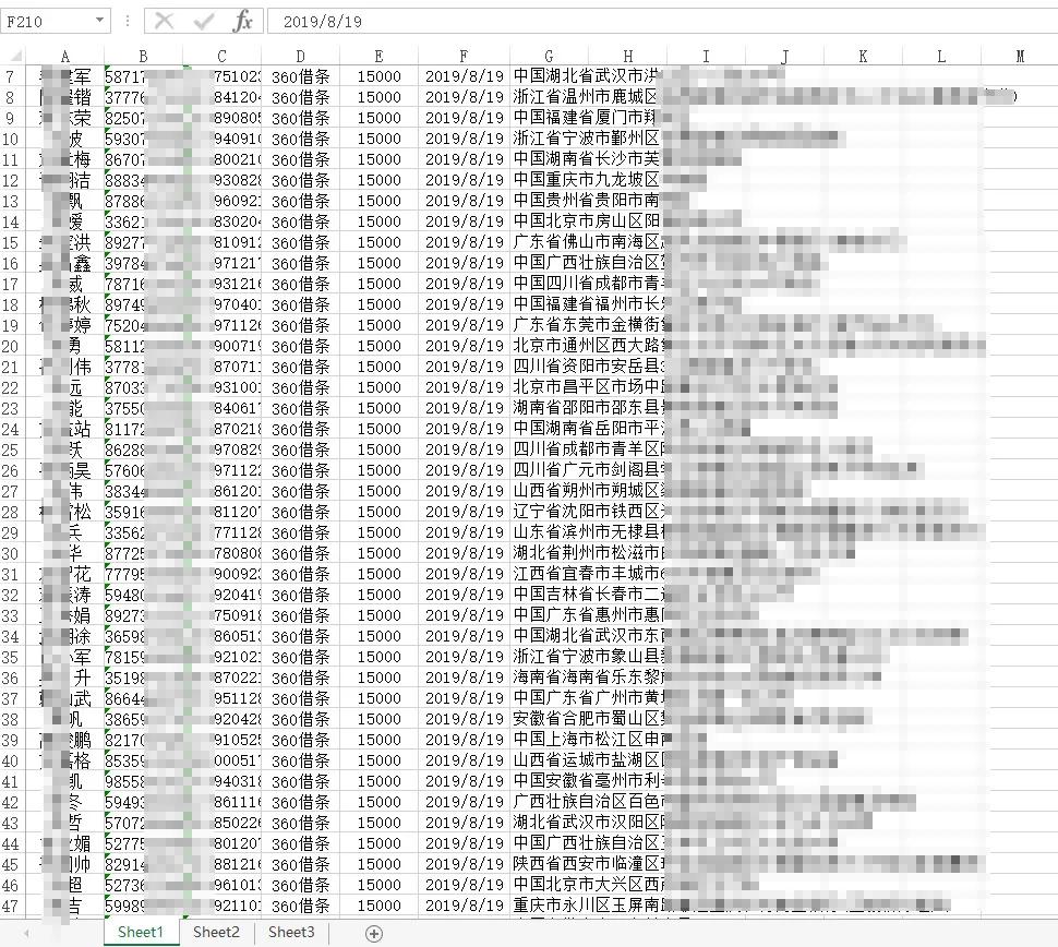 你的“sfz”“sjh”可能被内鬼卖了！360借条数据被曝一条仅售3分钱…