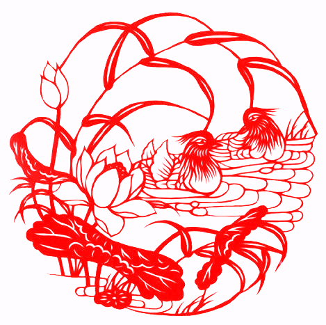 剪纸窗花儿童手工,民俗剪纸图案大全