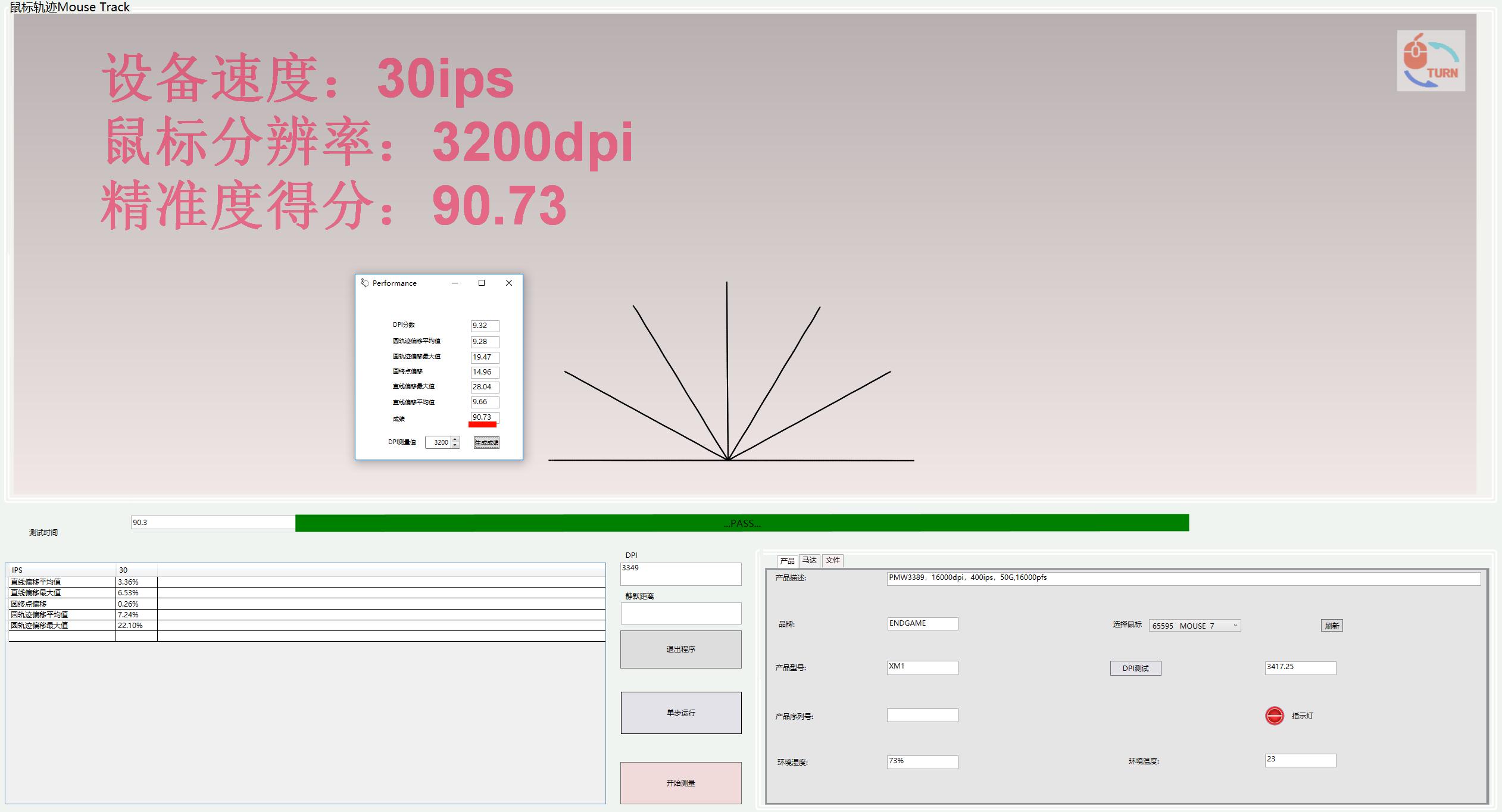 endgamexm1和罗技gpw,战神鼠标dpi评测