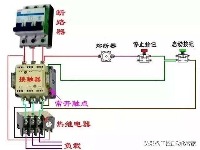 电表上断路器怎么接线真实图,单相电表与三相断路器接线图