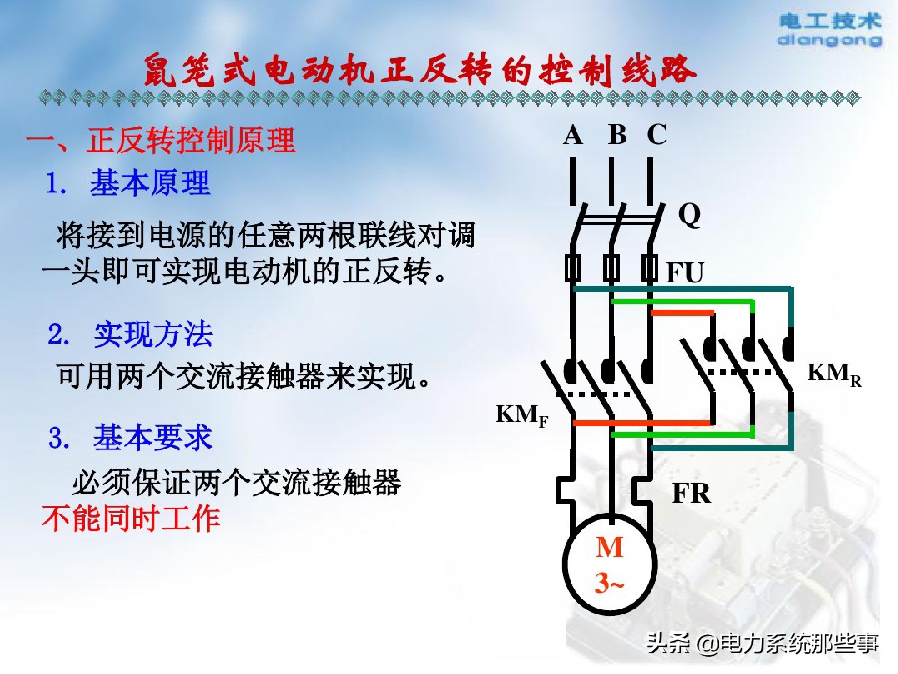 模拟电动机拖动线路接线,电机拖动自动控制系统知识点