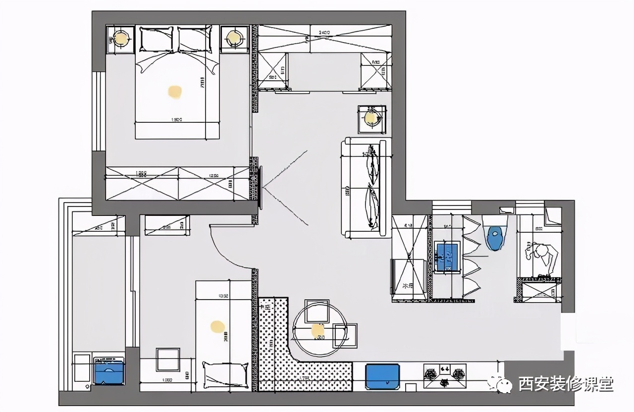 想要衣帽间又想要卧室,想有一个自己的衣帽间