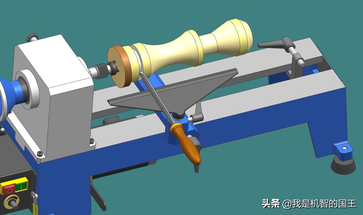 自制木工车床操作视频,木工车床手工操作视频