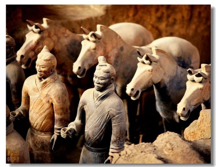 秦陵兵马俑震撼世界,震撼秦始皇陵兵马俑欣赏