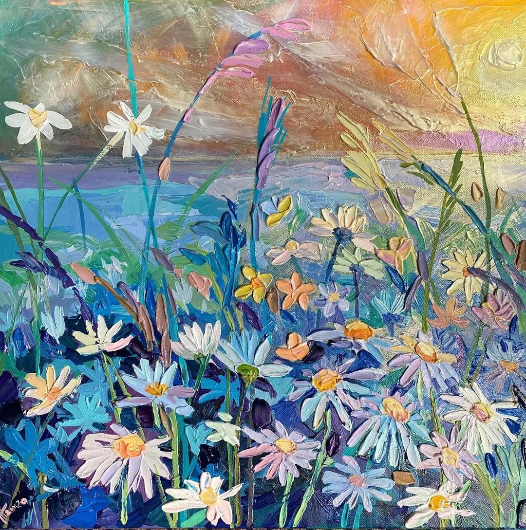 一千元颜料画画,画画颜料全套捡漏