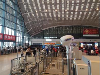 高德红外测温仪热像仪,车站体温检测仪