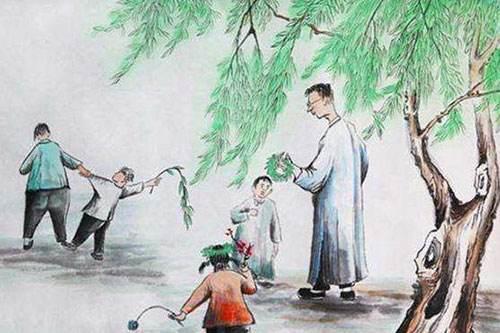 踏青交友属于清明节节日的习俗吗,清明节祭祖踏青的传统习俗