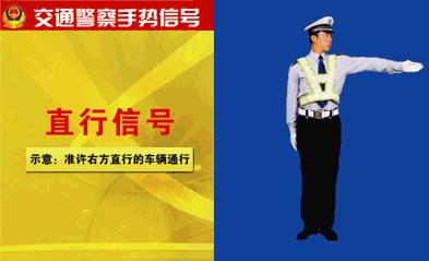 交警手势信号图解路上必备,交警手势一看就懂的小技巧