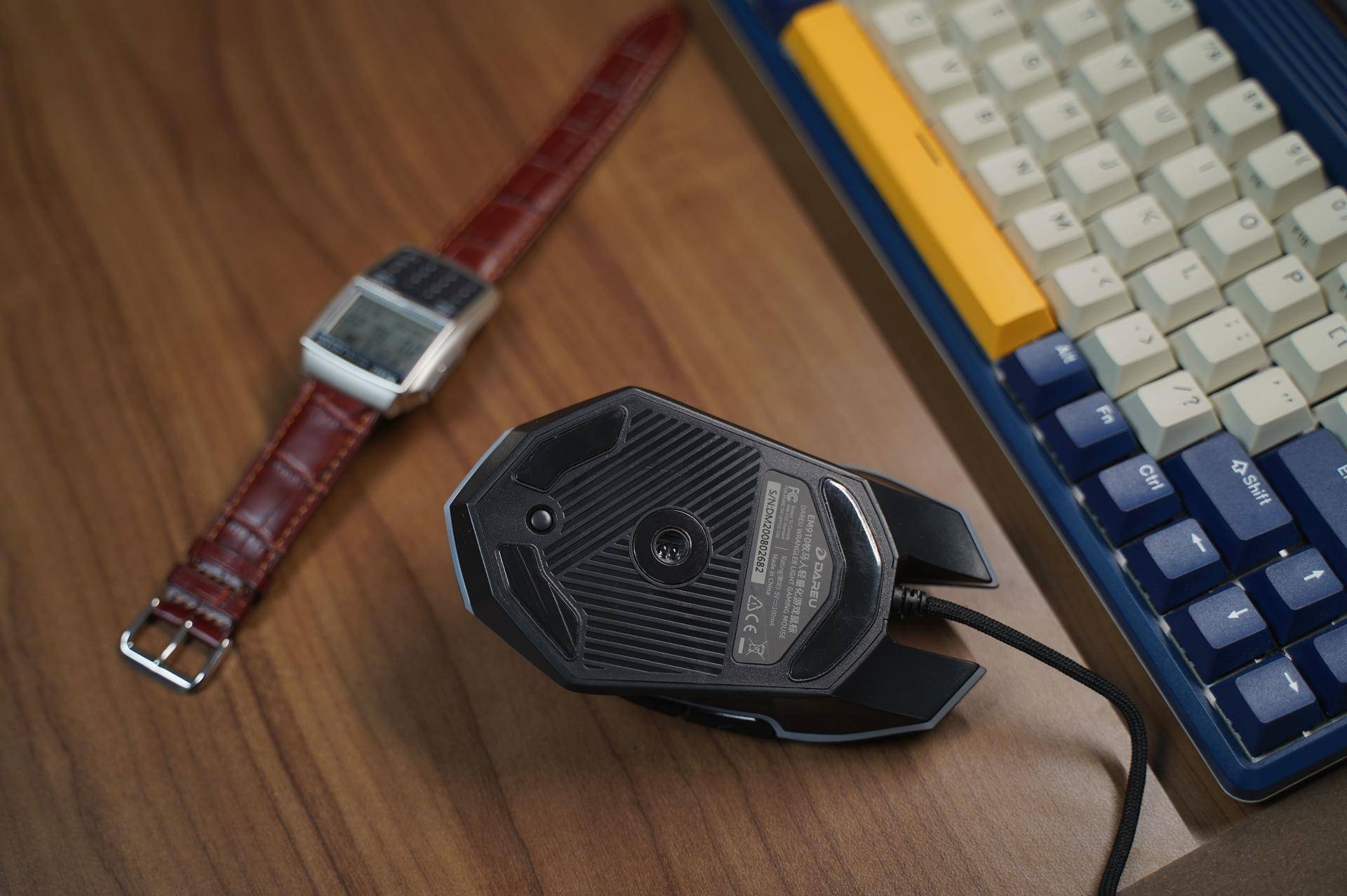 达尔优鼠标em910防滑贴,达尔优牧马人em910鼠标