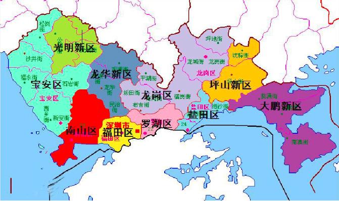 广东各市海岸线面积排名,广西广东各市面积图