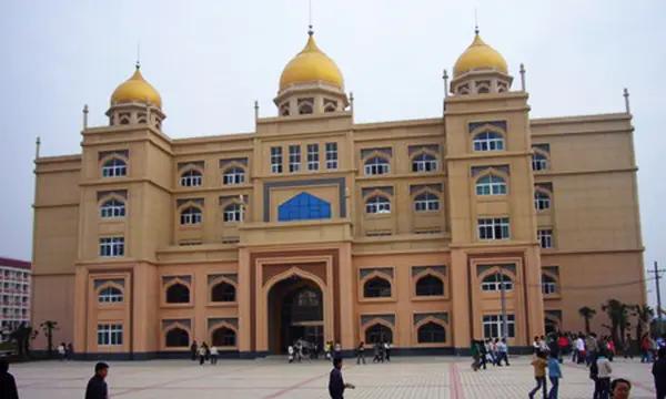 江西外语外贸学院全景图,江西外语外贸职业学院标志性建筑